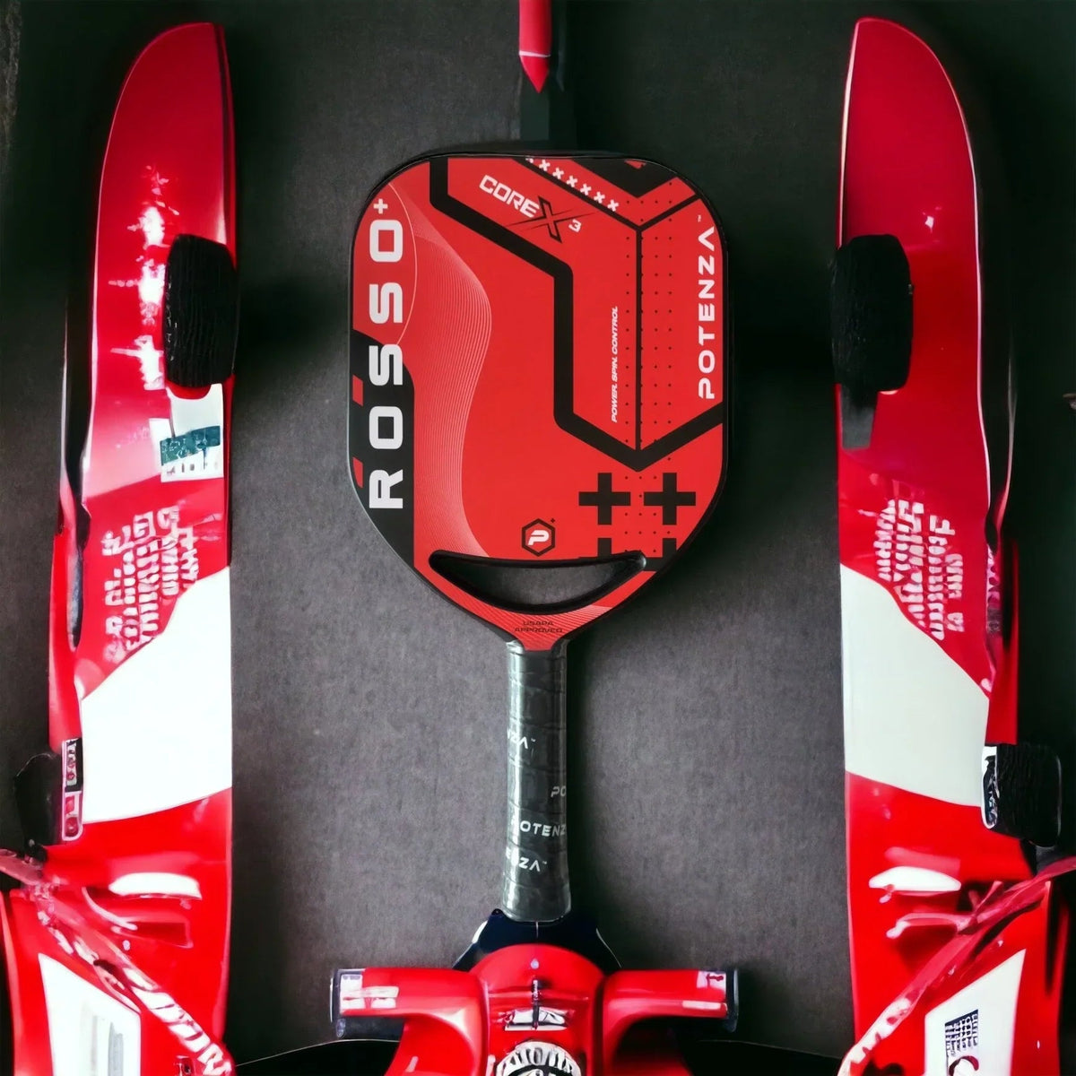 Potenza ROSSO+ Pro Pickleball Paddle - 21 mm COREx3