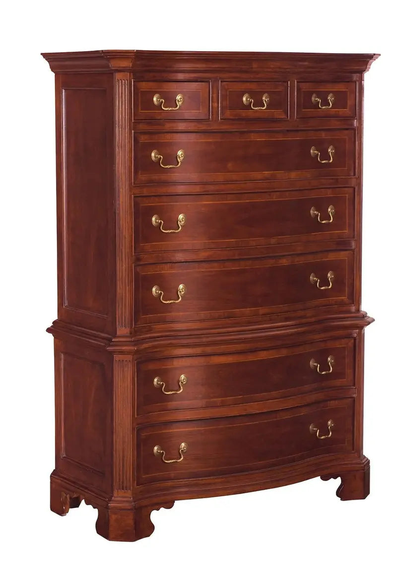 American Drew Cherry Grove Chest-on-Chest, Solid Wood, W43 x D20 x H60