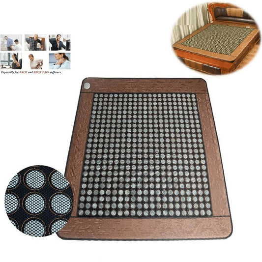 Jade Germanium Tourmaline Electric Infrared Heating Massage Pad