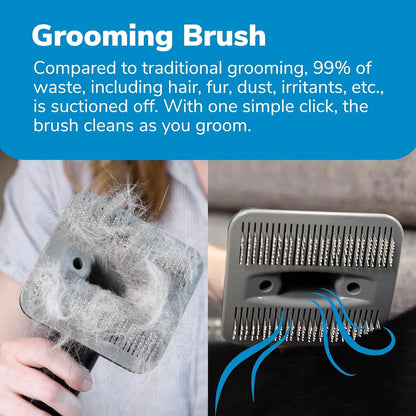 FURME Professional Plus Pet Grooming Vacuum Kit, 5 Tools, 2L Canister