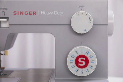 SINGER Heavy Duty Sewing Machine, White, 23 Built-In Stitches - 4423