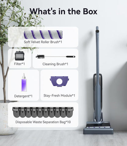 NARWAL Wet Dry Vacuum Cleaner Mop With 20,000Pa Suction - S30 Pro