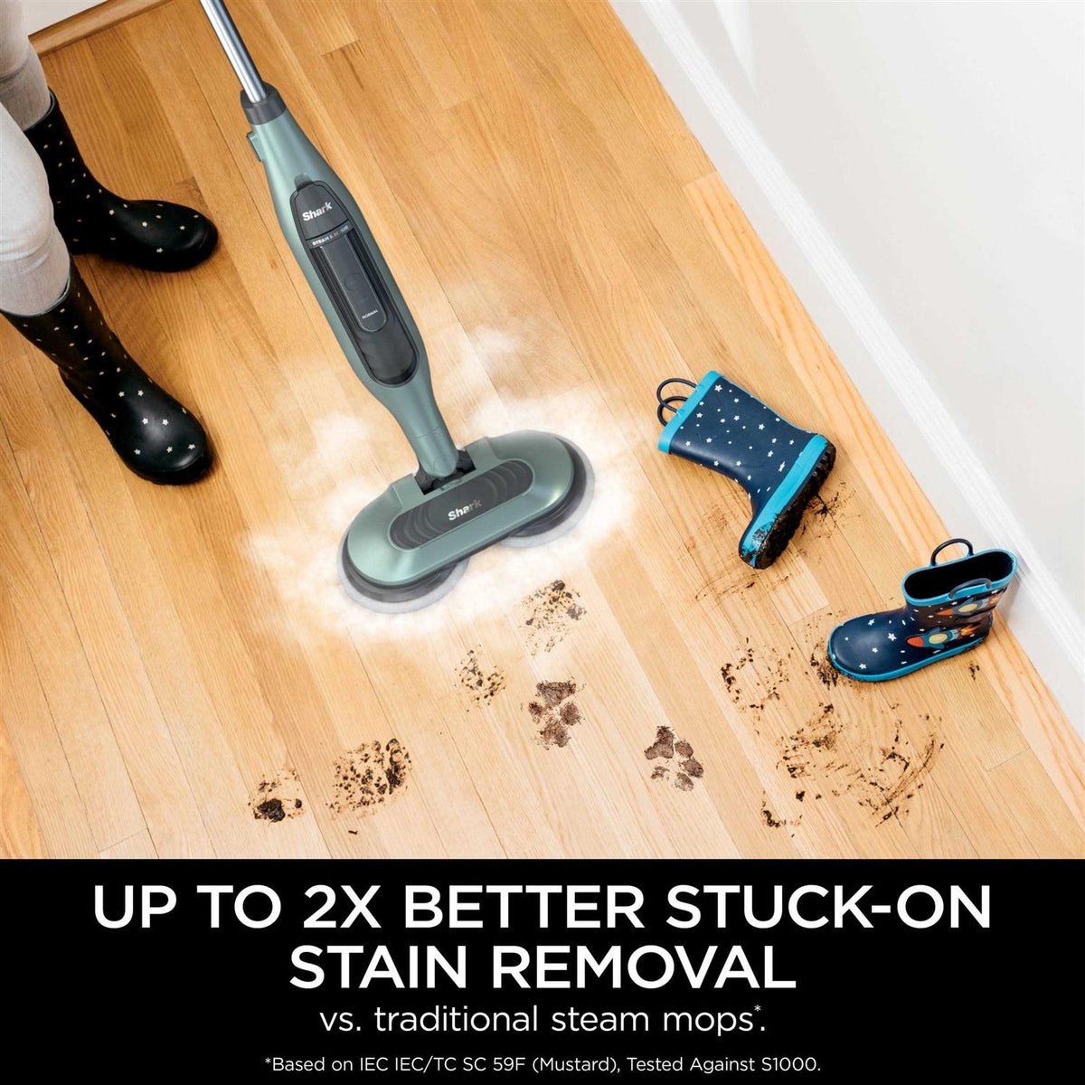 Shark Steam Scrub All-in-One Hard Floor Steam Mop - S7000