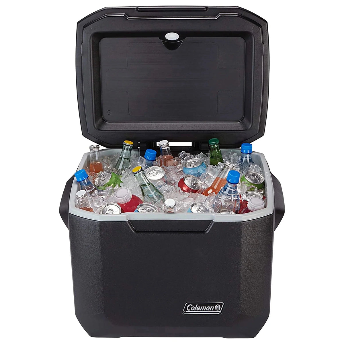 Coleman Xtreme 50 Quart 5-Day Hard Cooler With Wheels And Have-A-Seat Lid