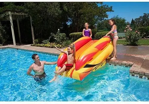No Brand Swimming Pool Slide - Outdoor Water Play Equipment For Kids And Adults