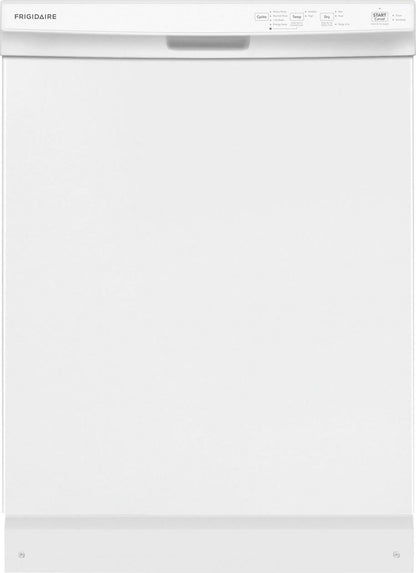FRIGIDAIRE Built-In Dishwasher, 24 in, White - FDPC4314AW
