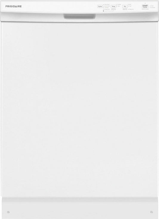FRIGIDAIRE Built-In Dishwasher, 24 in, White - FDPC4314AW