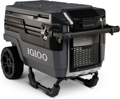 70Qt Wheeled Insulated Hard Shell Ice Chest - Trailmate