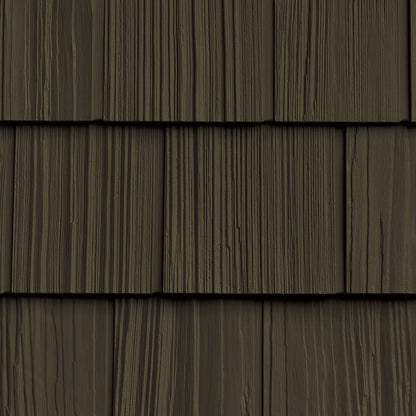 The Foundry Vinyl Perfection Shingles, 7in W X 60 3/4 L, 34 Panels/Carton, 100 Sq Feet, Shadow - 008