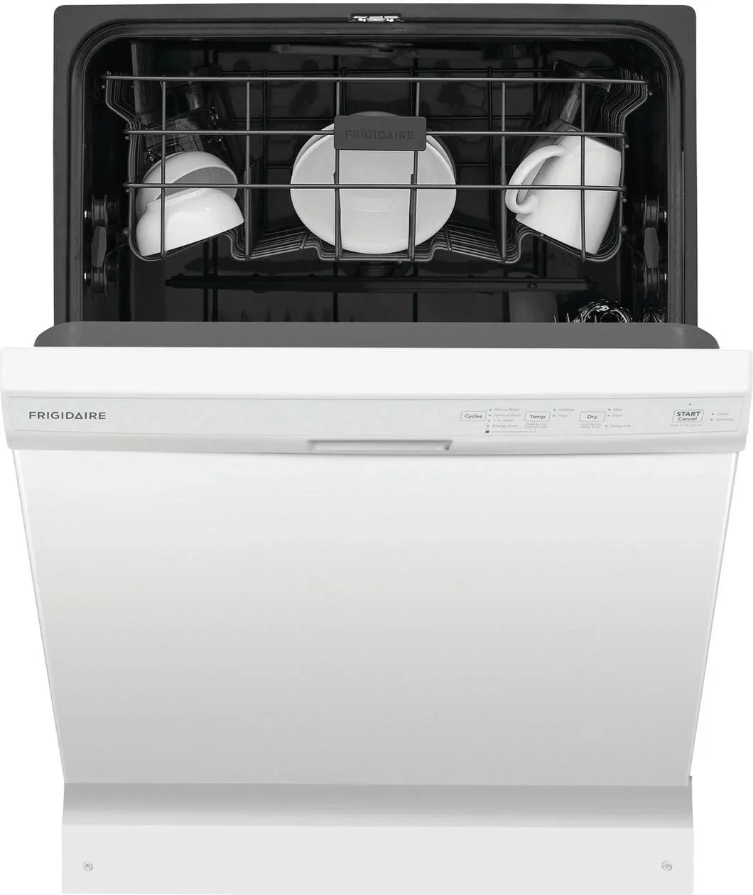 FRIGIDAIRE Built-In Dishwasher, 24 in, White - FDPC4314AW