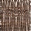 Emma + Oliver Indoor/Outdoor Stacking Rattan Patio Chairs, Set of 2, Gray