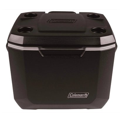 Coleman Xtreme 50 Quart 5-Day Hard Cooler With Wheels And Have-A-Seat Lid