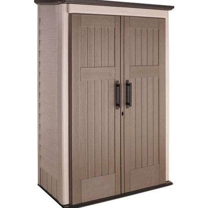 Rubbermaid Outdoor Storage Shed, 52 Cu. Ft., Weather-Resistant, Lockable Doors
