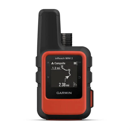 Garmin inReach Mini 2 Satellite Communicator, Flame Red