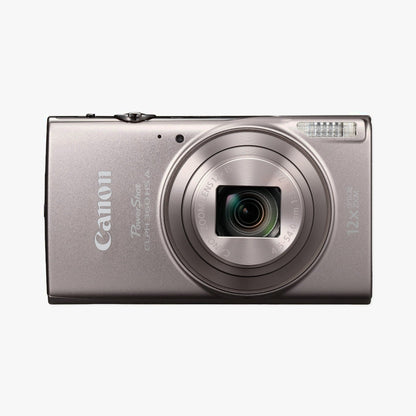 Canon PowerShot ELPH 360 Camera, Silver