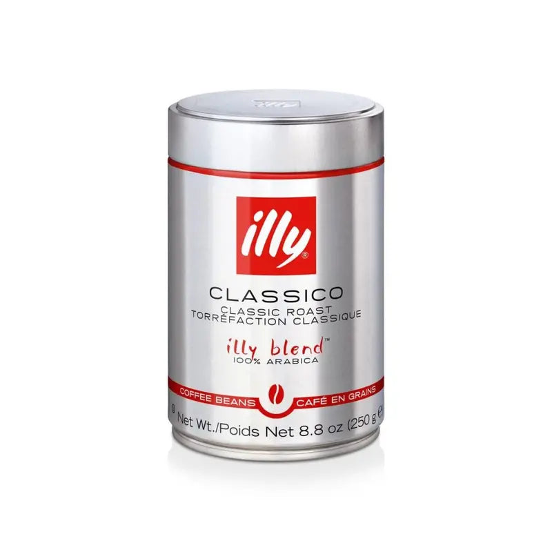 illy Classico Medium Roast Whole Bean Coffee, 100% Arabica, 8.8 oz, 6 Pack - 8003753154497