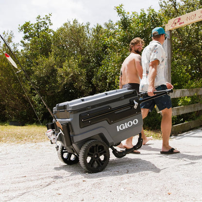 70Qt Wheeled Insulated Hard Shell Ice Chest - Trailmate