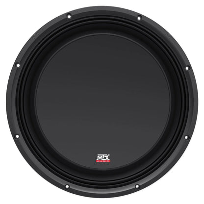 MTX Dual 12 in Subwoofers With Sub Box Enclosure Fits 2022-2023 Toyota Tundra Crew Max
