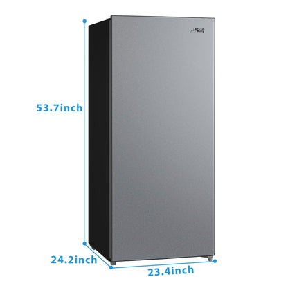 Arctic King Upright Convertible Freezer/Refrigerator, 7.1 Cu Ft, White