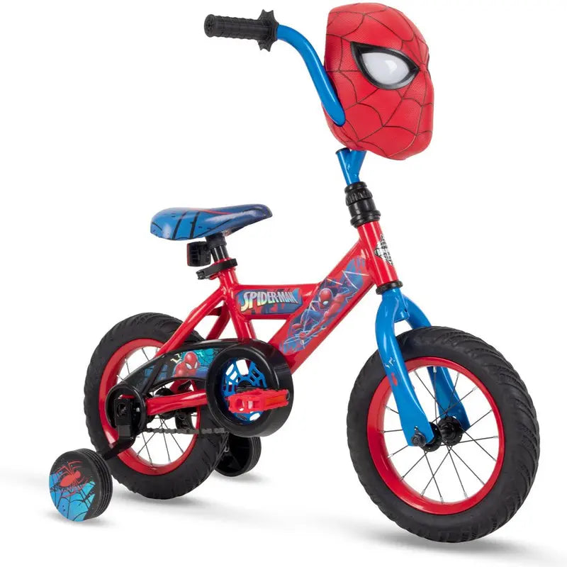 Huffy Marvel Spider-Man 12in Boys' Bike With Training Wheels And EZ Build