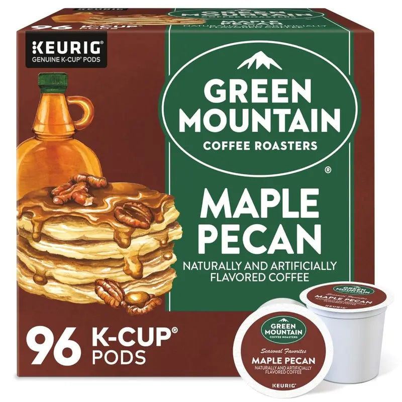 Green Mountain Coffee Roasters Maple Pecan Coffee K-Cup Pods, Light Roast, 96 Count, 4 Packs Of 24