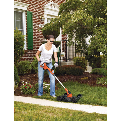 BLACK+DECKER 20V MAX Lithium 12 Inch 3-In-1 Compact Mower - MTC220