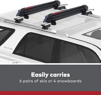 Yakima PowderHound 6 Ski And Snowboard Mount, Black - 8003094